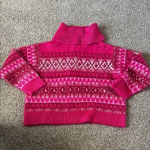 Universal Thread Pink Super Soft Turtleneck Sweater